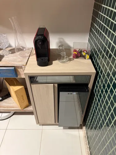 BUFFET APARADOR MDF + ADEGA 12 SERVIÇOS