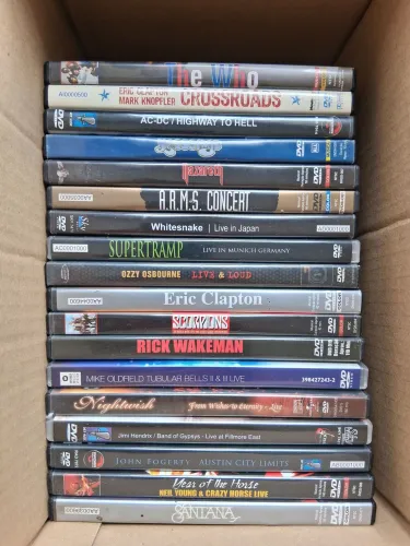 DVDs ROCK VÁRIOS ARTISTAS