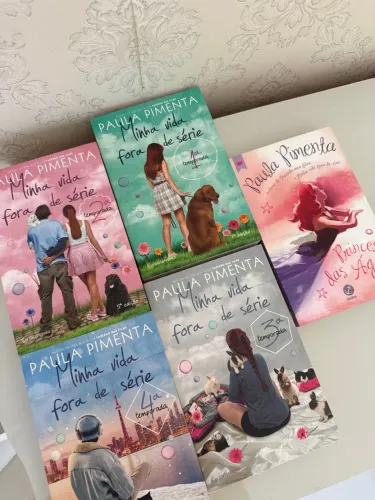 BOX 4 LIVROS - MINHA VIDA FORA DE SÉRIE + Princesa das Águas