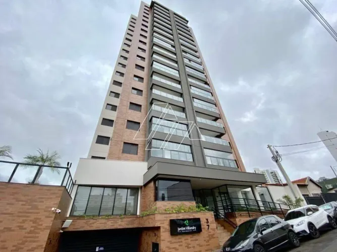 Apartamento mobiliado com 2 suítes e 2 vagas à venda no Edifício Villandry  Marília/SP