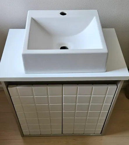 Armário gabinete de banheiro com cuba