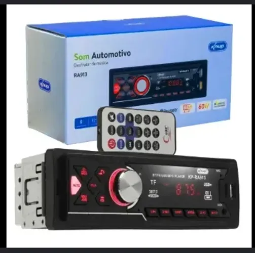 Som automotivo veicular com bluetooth