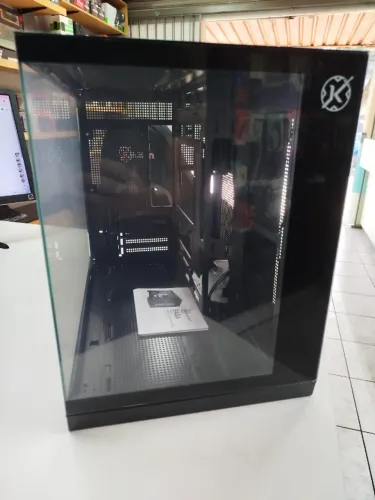 Gabinete Gamer Kalkan Saga Preto S/Fan KLK00043