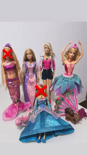 Lote de bonecas Barbies. 