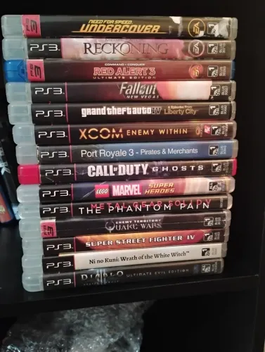 Lote de jogos PS3
