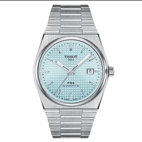 Tissot PRX Powermatic 80 Ice Blue 40mm - NOVO