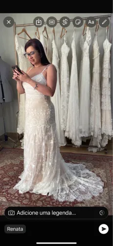 Vestido de noiva boho chic