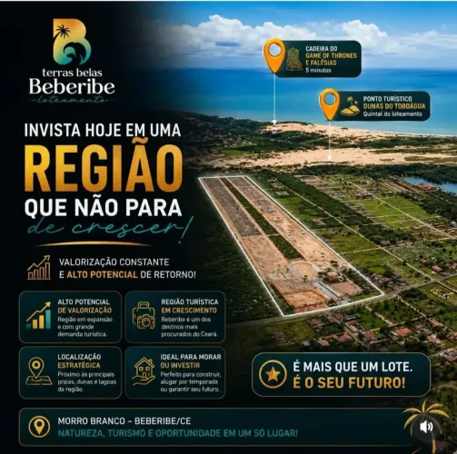 LOTEAMENTO TERRAS BELAS BEBERIBE!!!!
