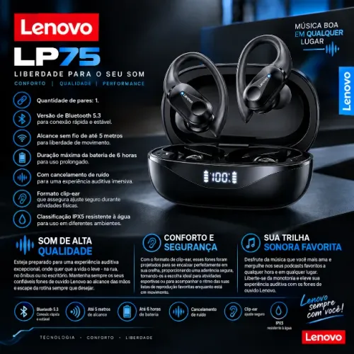 Fone Lenovo LP75