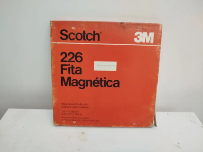 Carretel de alumínio Scotch pra gravador de rolo