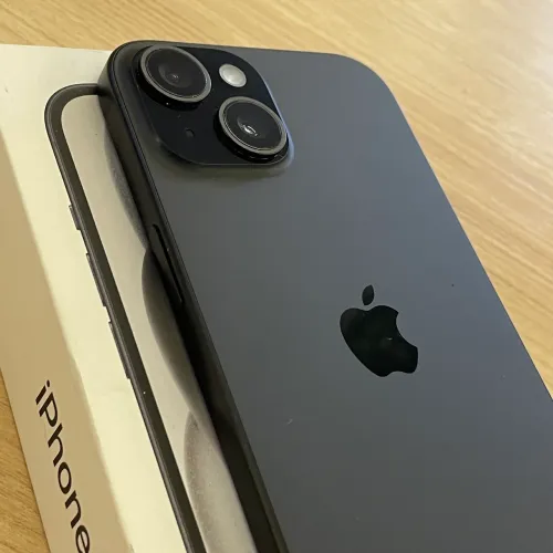IPHONE 15 , 125gb , Preto Fosco, excelente condição