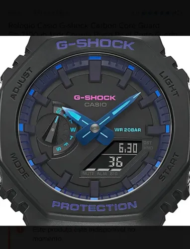 Relógio Casio G-shock Carbon Core Guard
