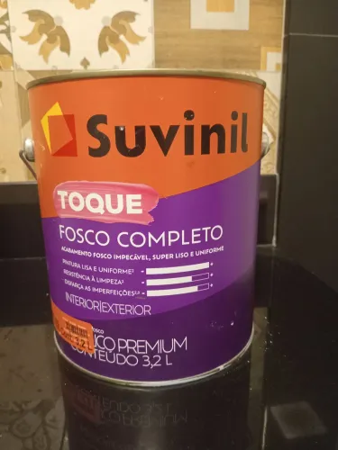 Tinta Acrílica Premium Toque Fosco Suvinil Cerração 3,2L