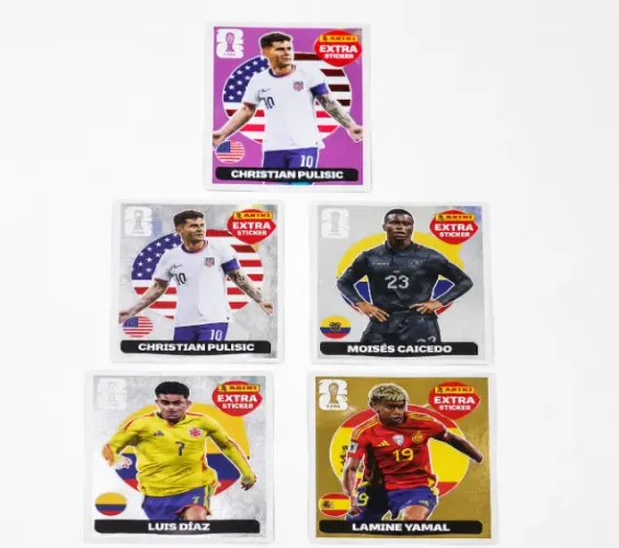 Figurinhas extra copa do mundo