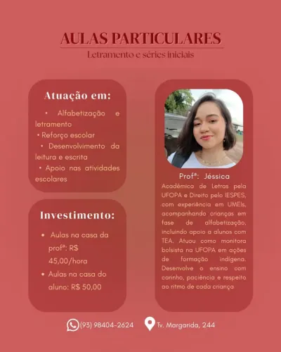 Aulas particulares 