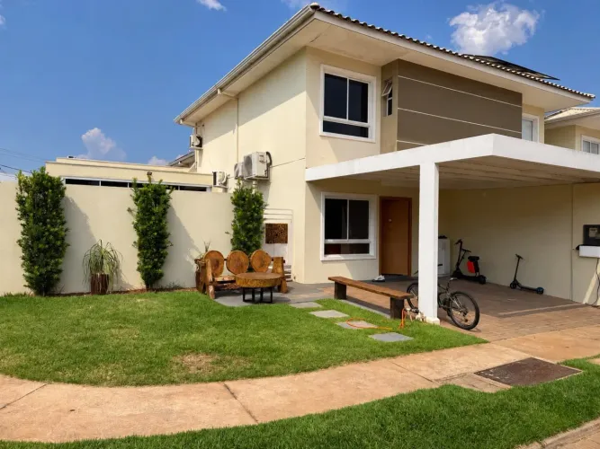 Casa em Condomínio para Locação em Cuiabá, Ribeirão do Lipa, 3 dormitórios, 3 suítes, 4 ba