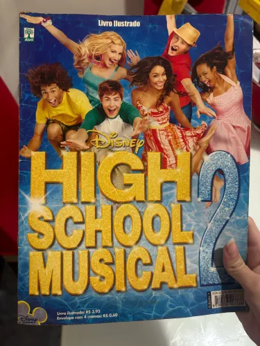 Álbum de figurinhas High school musical