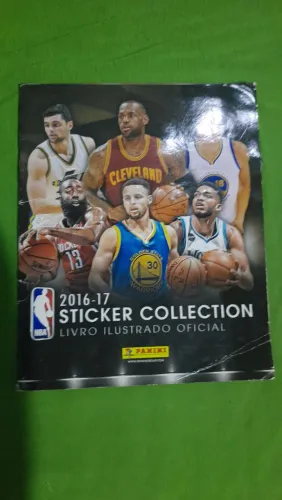 Álbum NBA Panini 2016-17 faltando 3 figurinhas