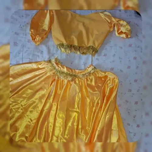 Figurino Ballet Amarelo 