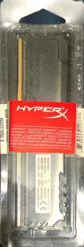 Memória RAM Kingston HyperX Fury 8GB DDR4 3200MHz CL16 - Lacrada