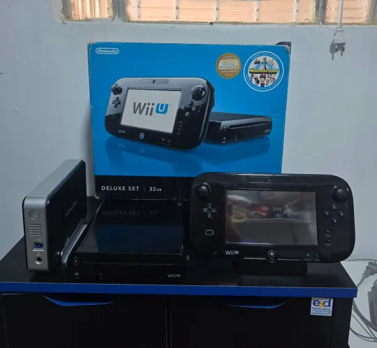 Nintendo wiiU na caixa
