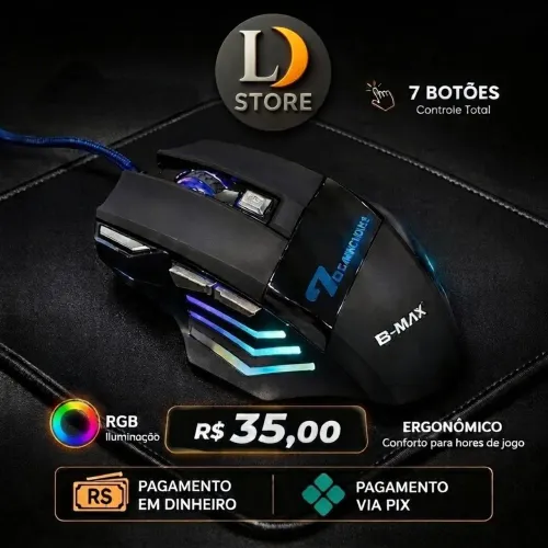Mouse com RGB