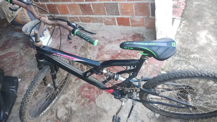 Bicicleta Aro 26 Jumper Dupla Suspensão - 21 Marchas (Passador Rapidfire)