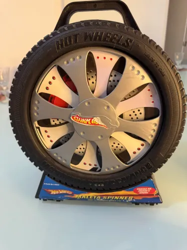 maleta de guarda e transporte hot wheels