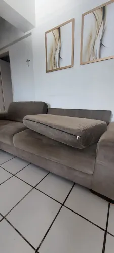 Sofá 4 lugares usado - Comprado na Loja Jacaúna