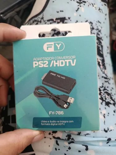 Adaptador HDMI para Playstation 2 e 3