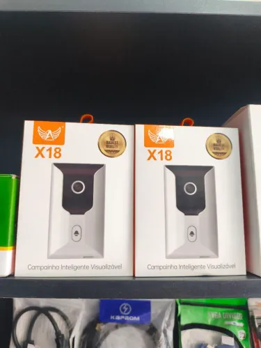CAMPAINHA INTELIGENTE COM CAMERA POR APLICATIVO