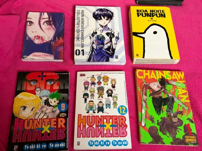 MANGÁS E LIVROS