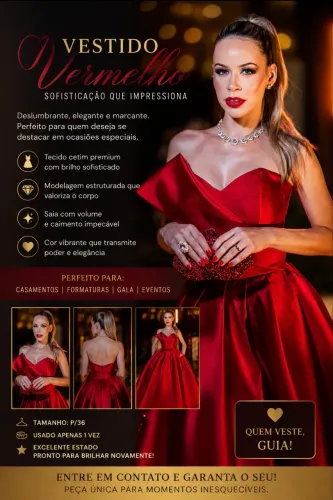 Vendo lindo vestido para festa usado apenas 1x.