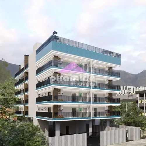 Apartamento com 2 dormitórios à venda, 78,73m² por R$ 640.000 Centro Ubatuba/SP