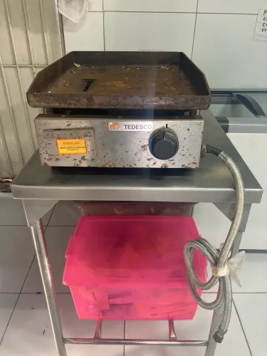 Chama a gás