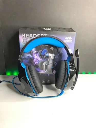 Headset Fone Gamer P2 e USB Com Microfone O Melhor Da Categoria KP455A