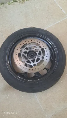 Roda aro 12 Aima / Voltz EV1 com disco e pneu