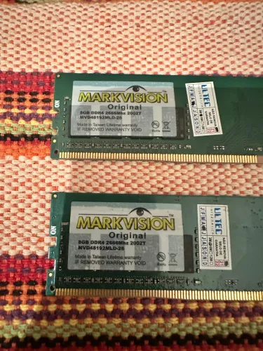 Memória RAM DDR4 2x8gb 2666mhz