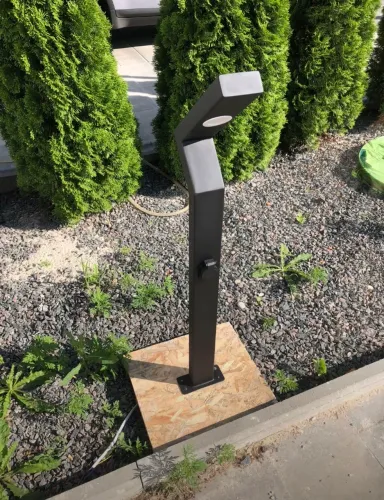 Poste balizado jardim 