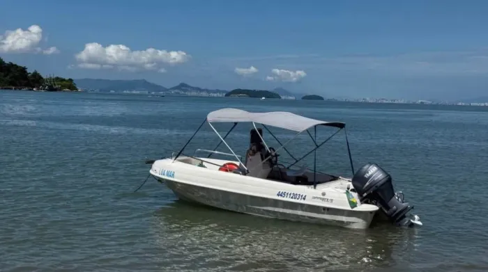 Lancha 170 + Motor Yamaha 60 4T 2020 | Apenas 210 Horas