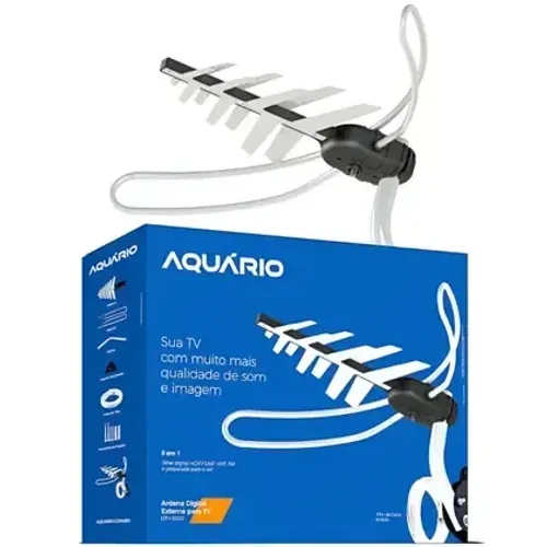 15m - Aquário - Antena Externa 5 em 1