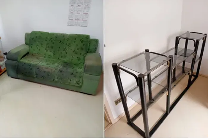 Jogo de Sala Sofa + Rack para televisão