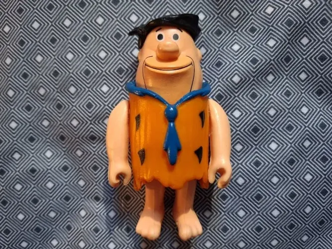 Boneco Fred Flinstone Brial Raro 1986 Impecável