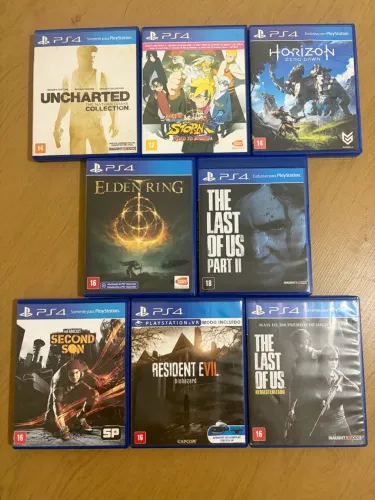 Lote jogos ps4