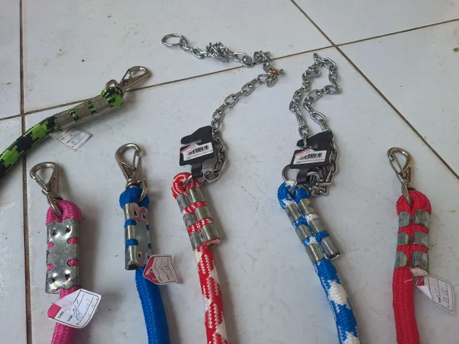 Coleiras pra cachorro ? novas.