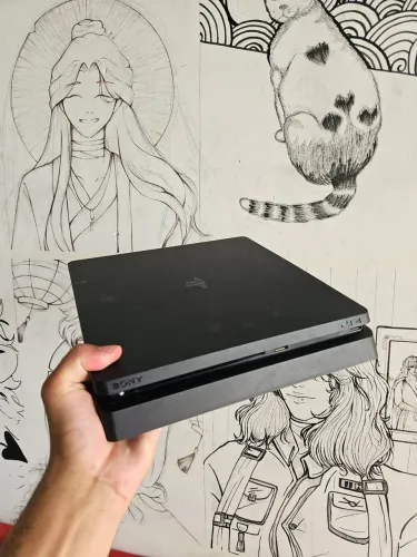 Ps4 slim 1 tera + 1 controle