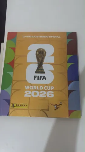 Álbum Copa Capa Dura Dourado