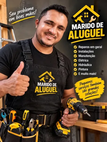 Marido de aluguel - reparos, instalações e manutenção residencial