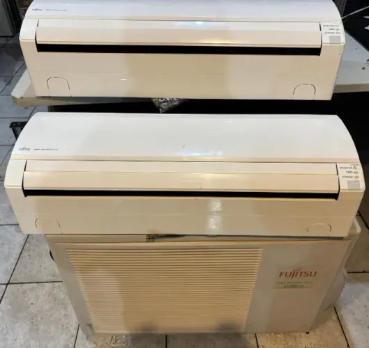 Ar Condicionado Bi-Split Fujitsu 14.000 Btu / 2x 7.000 Btu, quente e frio, 220v
