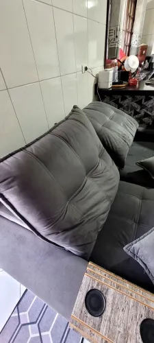 Sofa reclinável grande